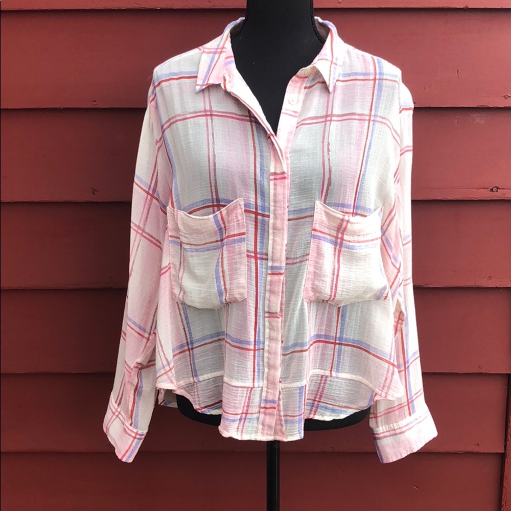 Anthropologie Holding Horses top